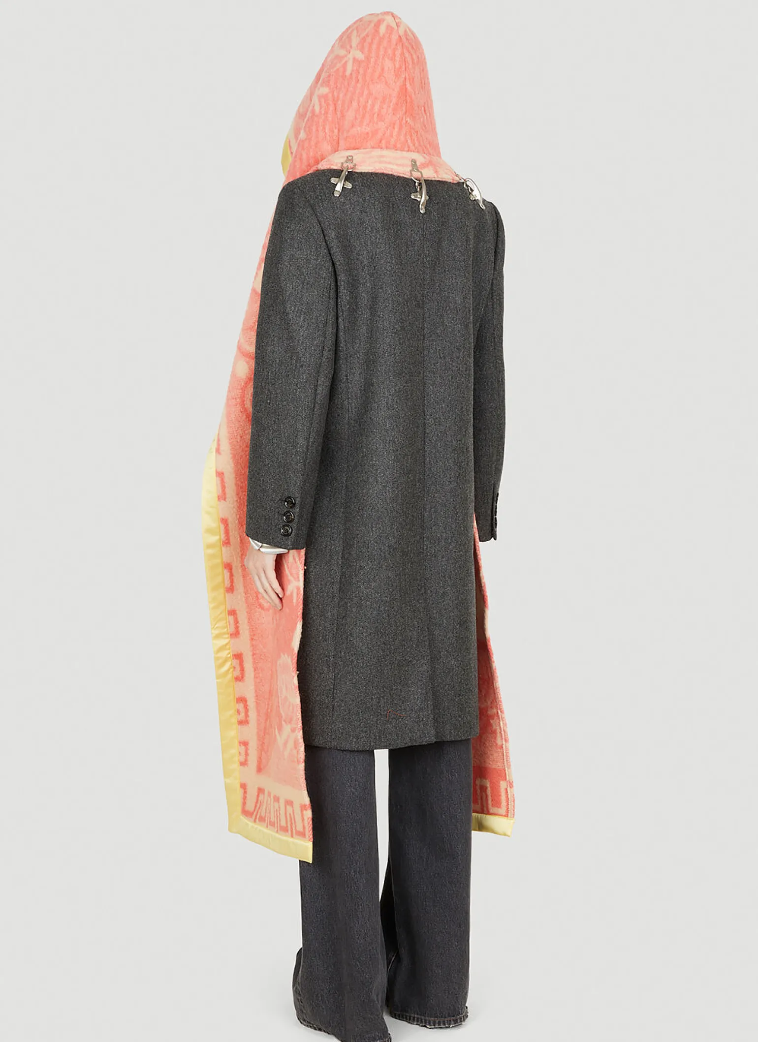 Blanket Draped Classic Coat