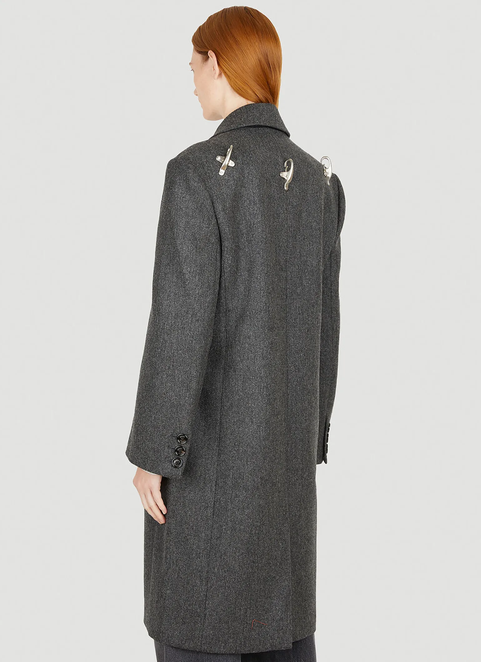 Blanket Draped Classic Coat