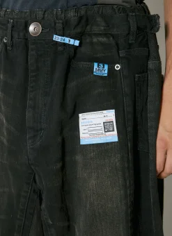 Embedded Denim Jeans