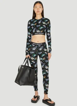 Floral Print Leggings