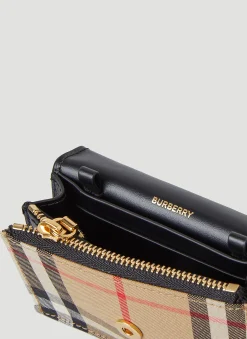 Jade Vintage Check Chain Wallet