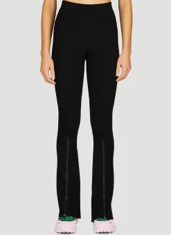 Knit Zipped Pants