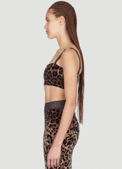 Leopard Print Crop Top