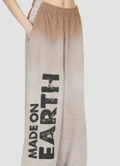 Made On Earth Track Pants