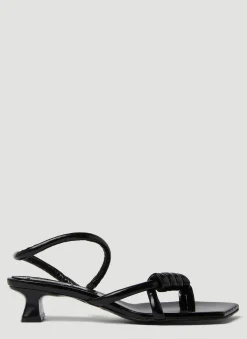 Noodle Knot Heeled Sandals