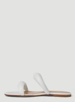 Padded Strap Flat Sandals