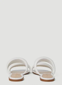 Padded Strap Flat Sandals