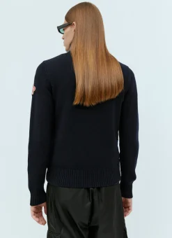 Padded Wool Cardigan
