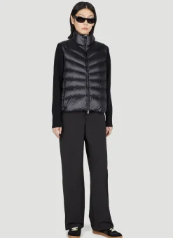 Padded Wool Cardigan