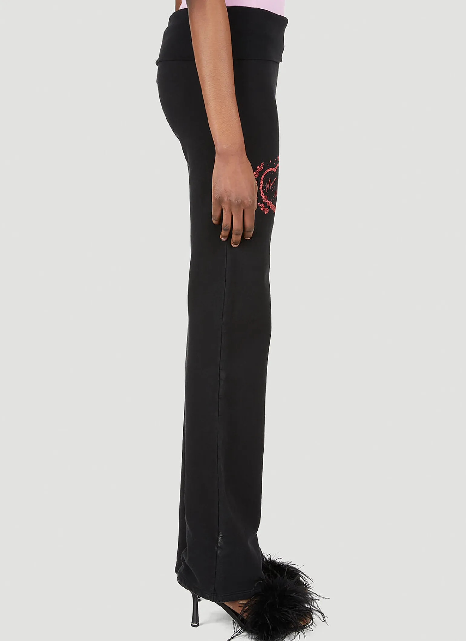 Pop Logo Print Trackpants