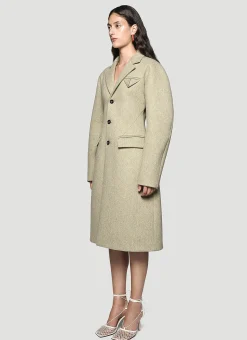 Puff-Sleeve Coat