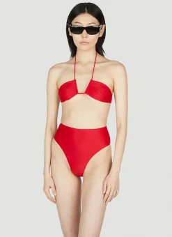 90'S High Waist Bikini Bottoms