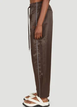 Satin Track Pants