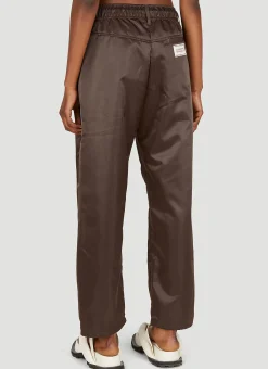 Satin Track Pants