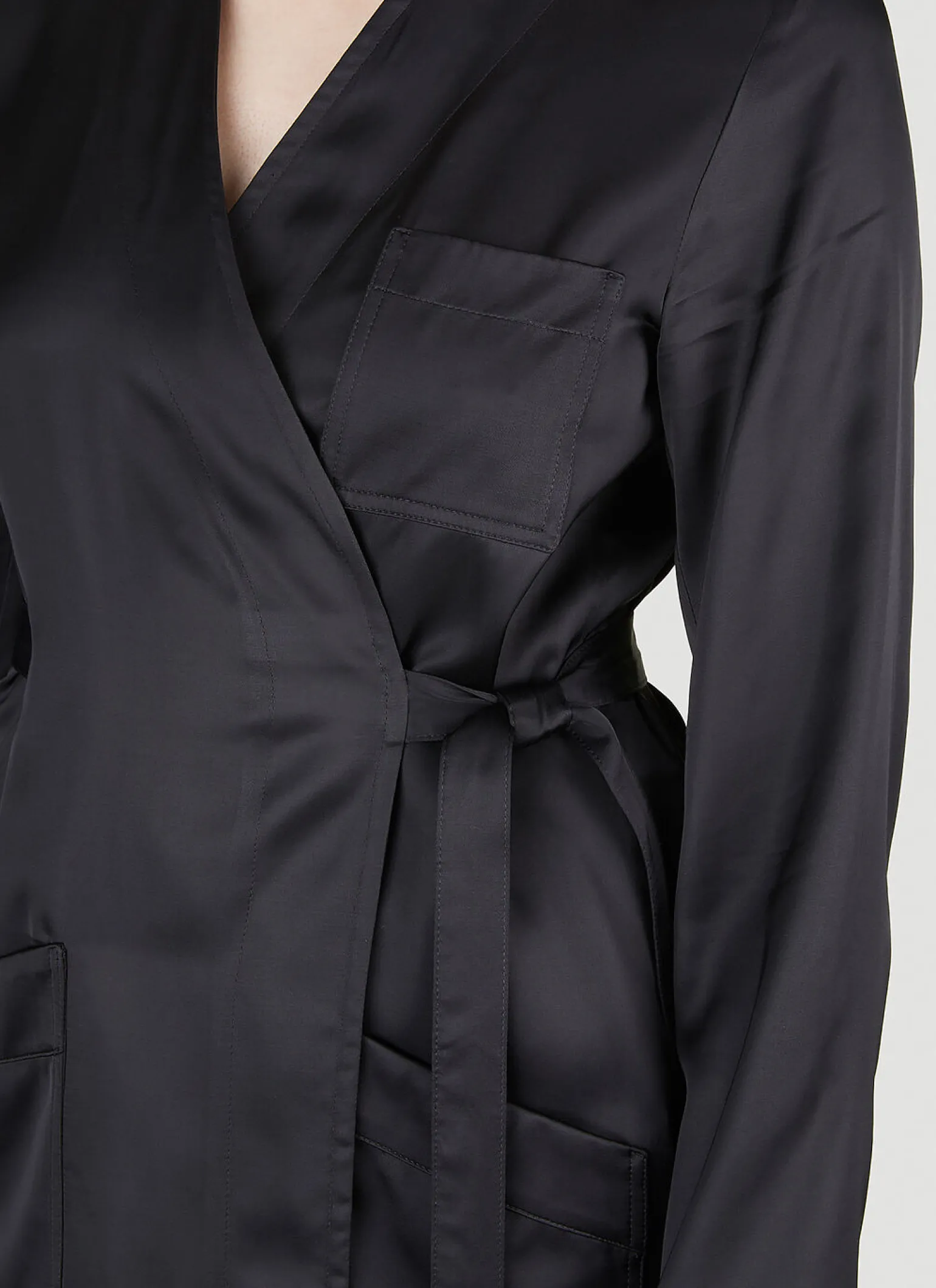 Wrap Trench Coat